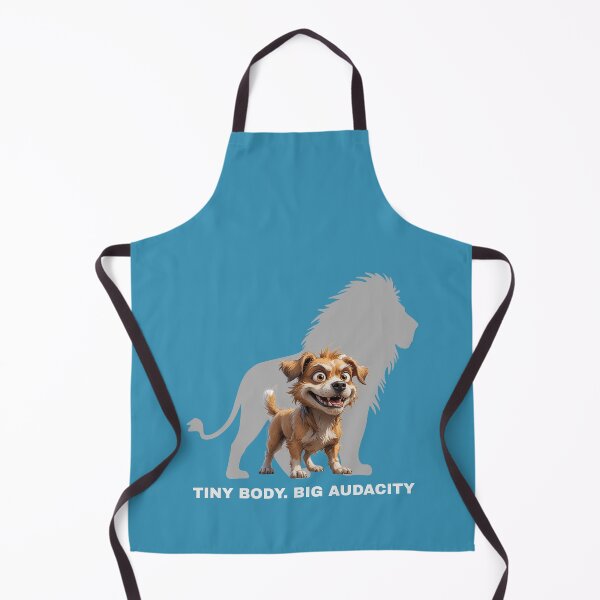 Item preview, Tiny Body. Big Audacity – Funny Scruffy Dog Illustration designed and sold by PAPIRO SIGLO XXI.