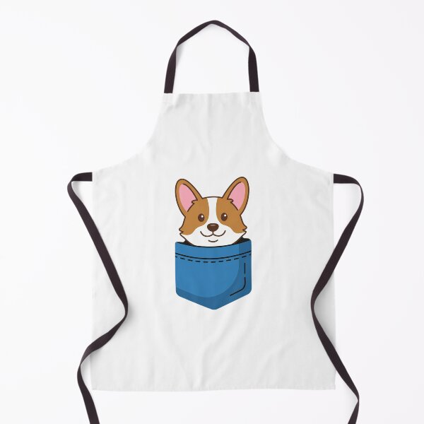 Item preview, Cute Corgi Pocket Peeking Dog Lover designed and sold by chattsuede.