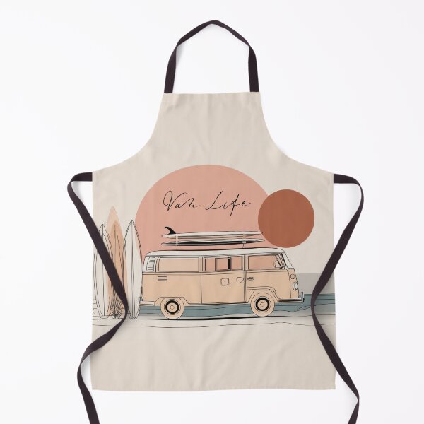 Item preview, Van life with surfboards on top designed and sold by anytka.