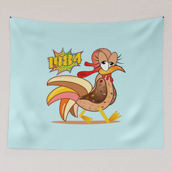 Item preview, 42nd birthday 1984 Chickens designed and sold by minimalartstory.