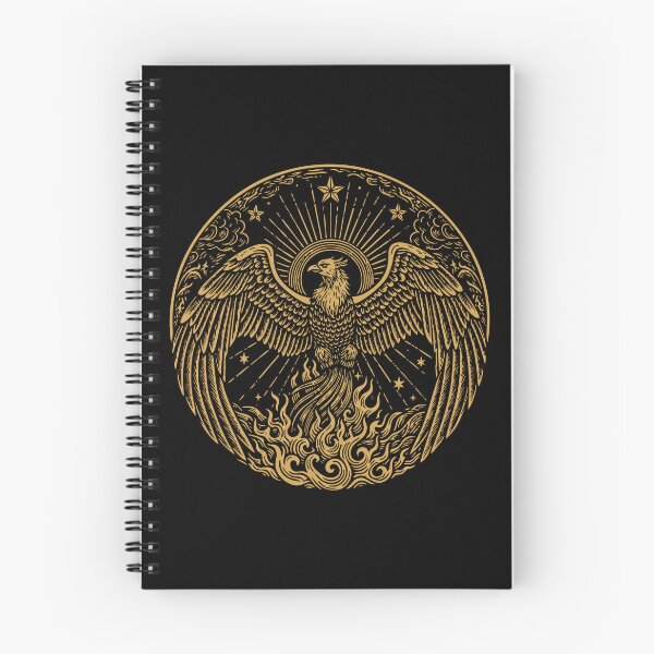 Item preview, Phoenix Rising – Vibrant Geometric Flame Illustration designed and sold by majesty-prints.