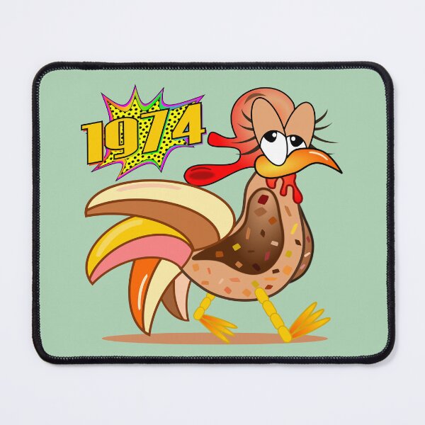 Item preview, 52nd birthday 1974 Chickens designed and sold by minimalartstory.