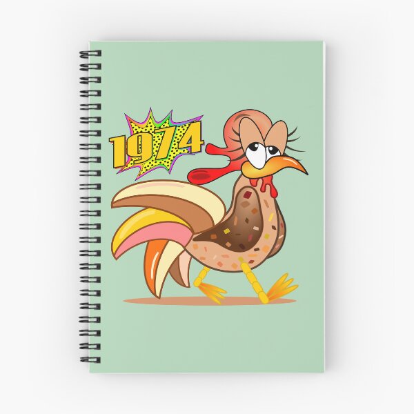 Item preview, 52nd birthday 1974 Chickens designed and sold by minimalartstory.