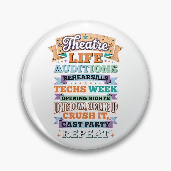 Item preview, Theatre Life Stages Production Journey designed and sold by chattsuede.