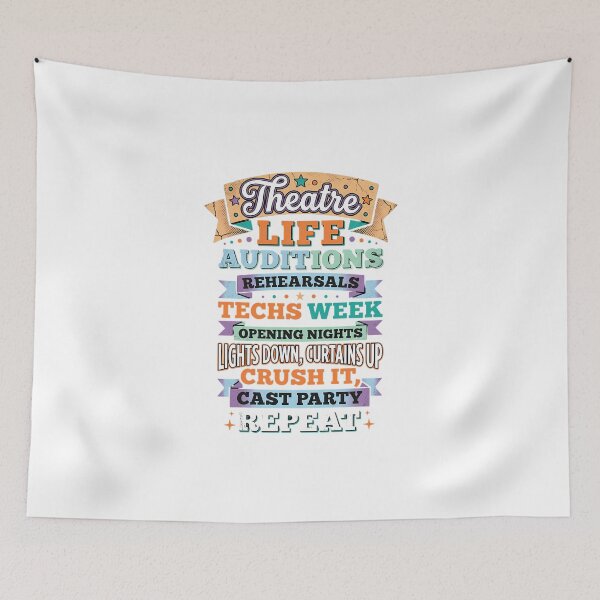 Item preview, Theatre Life Stages Production Journey designed and sold by chattsuede.