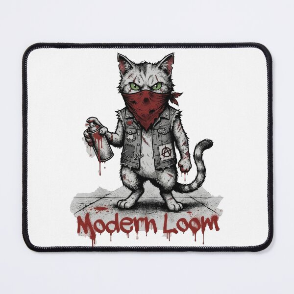 Item preview, Modern Loom // Anarchist Rioter: Punk Alley Cat designed and sold by ModernLoom.