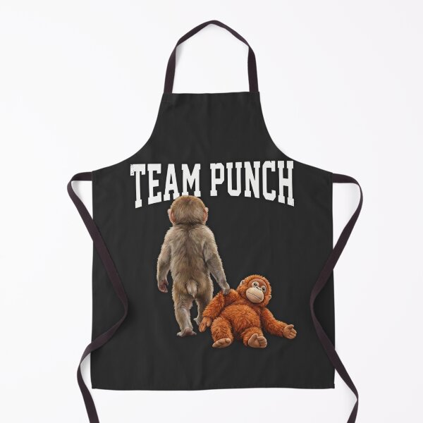 Item preview, Team Punch, Punch the Monkey - Baby Monkey Holding Plush Toy designed and sold by ArcticFoxStudio.