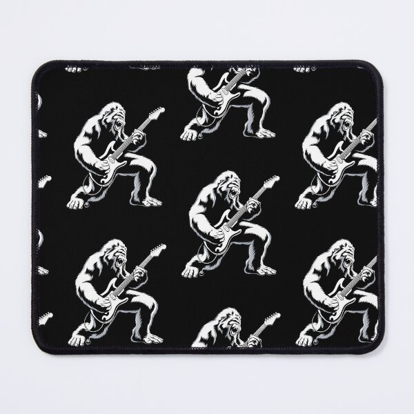 Item preview, Bigfoot Playing Guitar Rock Music Sasquatch designed and sold by Goleon12.
