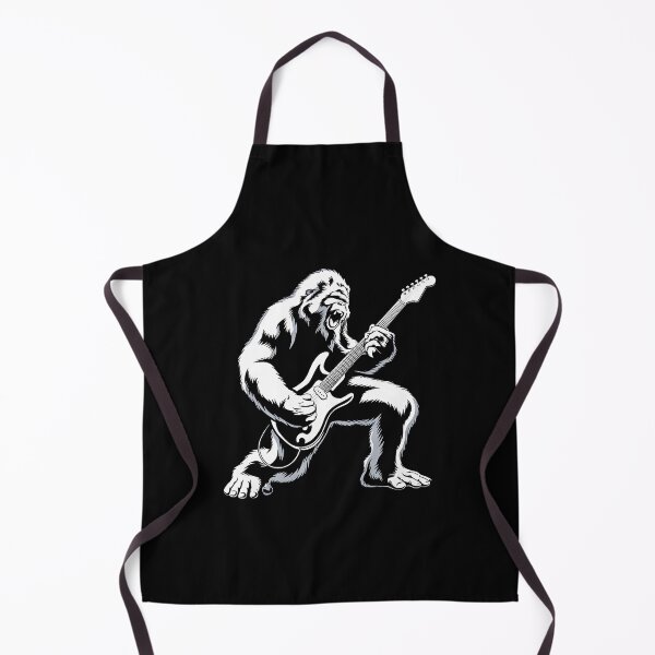 Item preview, Bigfoot Playing Guitar Rock Music Sasquatch designed and sold by Goleon12.