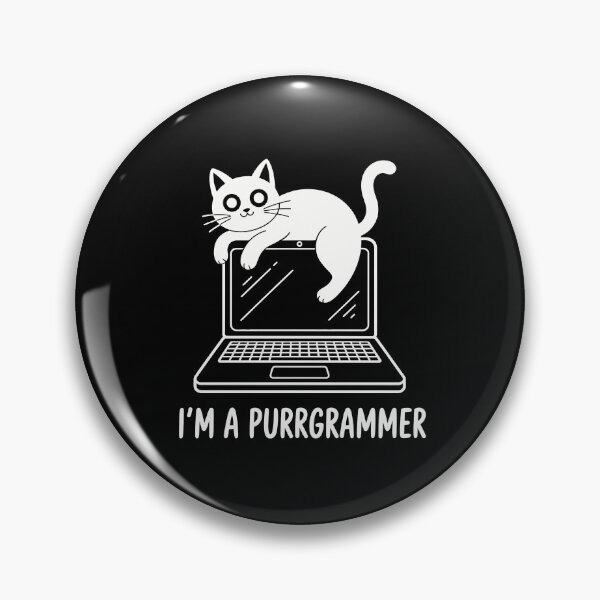 Item preview, I'm a Purrgrammer' designed and sold by jkrphoto.