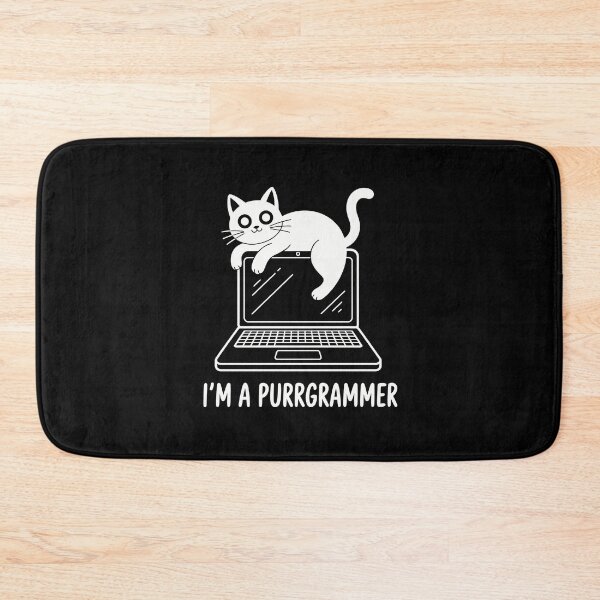 Item preview, I'm a Purrgrammer' designed and sold by jkrphoto.
