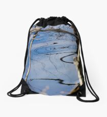 Reflection 02- Pine Barrens, NJ Drawstring Bag