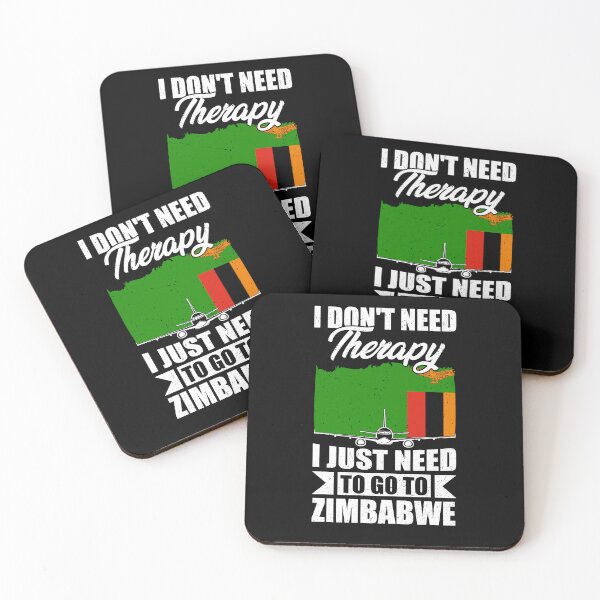 Item preview, I Don't Need Therapy I Just Need to Go to Zimbabwe designed and sold by GabbyKash.