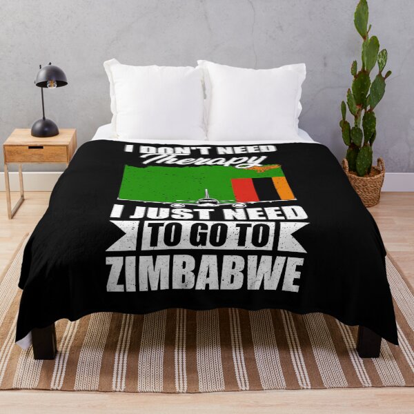 Item preview, I Don't Need Therapy I Just Need to Go to Zimbabwe designed and sold by GabbyKash.