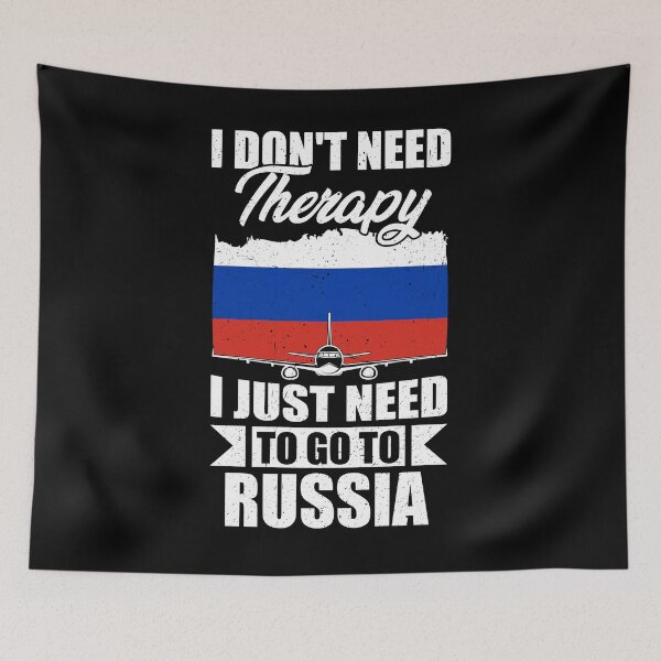 Item preview, I Don't Need Therapy I Just Need to Go to Russia  designed and sold by GabbyKash.