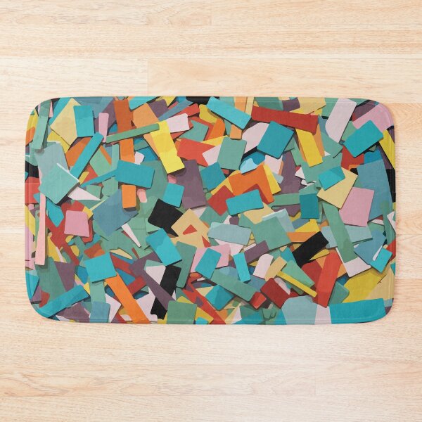 Item preview, Colorful Abstract Confetti Paper Composition designed and sold by Arturo Daniel Garcia Palomo.