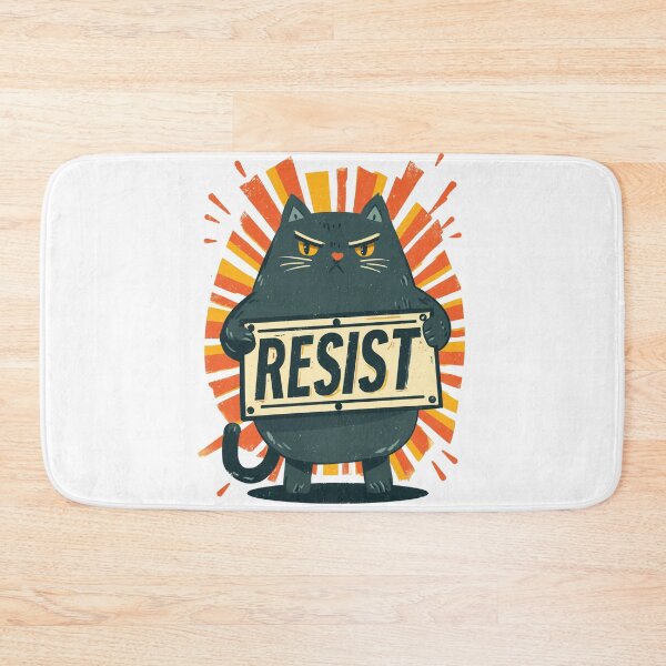 Item preview, Resist Political Protest Cat Design designed and sold by Region.