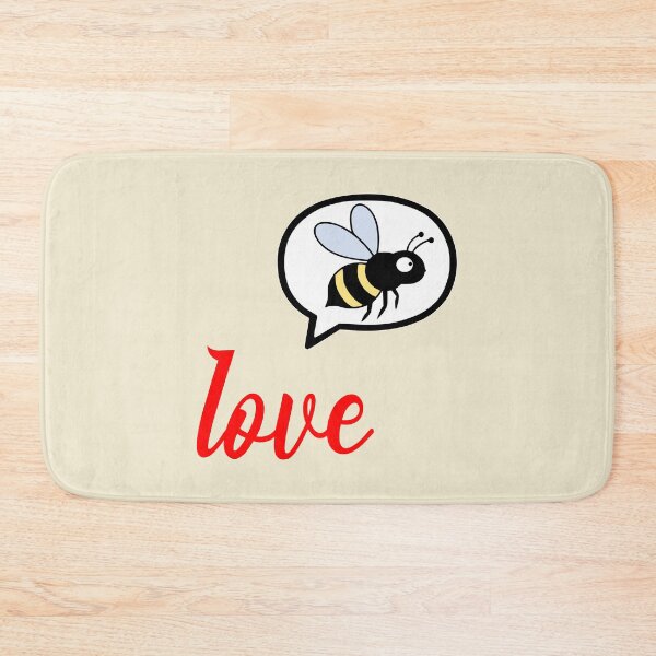 Item preview, Honeybee love designed and sold by minimalartstory.