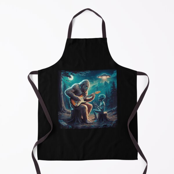 Item preview, Alien Bigfoot Guitar Sasquatch UFO Gifts for Men, Women, Kid designed and sold by Goleon12.