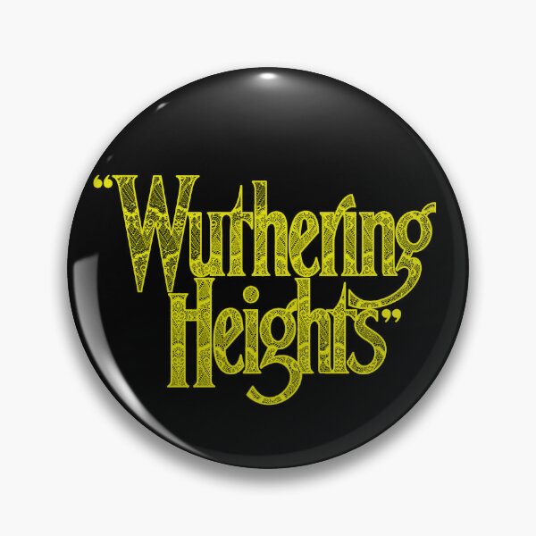 Item preview, “Wuthering Heights” Gothic Vintage Typography Design designed and sold by ironpalette.