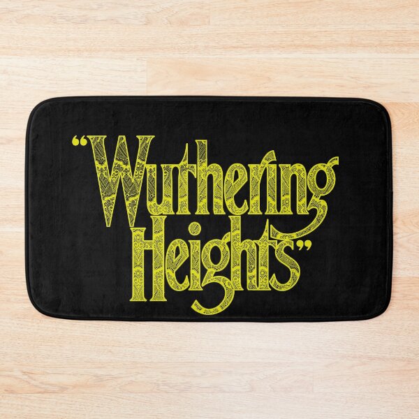 Item preview, “Wuthering Heights” Gothic Vintage Typography Design designed and sold by ironpalette.