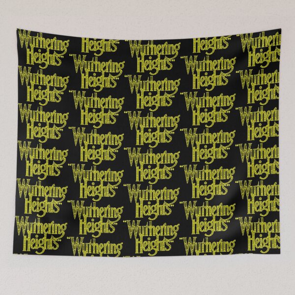 Item preview, “Wuthering Heights” Gothic Vintage Typography Design designed and sold by ironpalette.