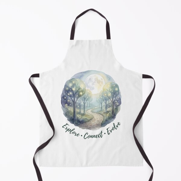 Item preview, Explore Connect Evolve Spiritual Forest Watercolor Ethereal designed and sold by chattsuede.