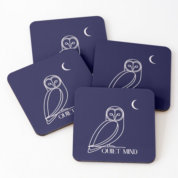 Item preview, Owl design for quiet mind concept designed and sold by anytka.
