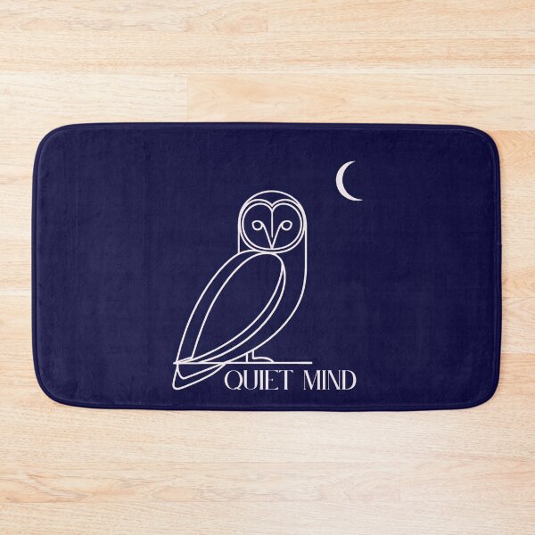 Item preview, Owl design for quiet mind concept designed and sold by anytka.