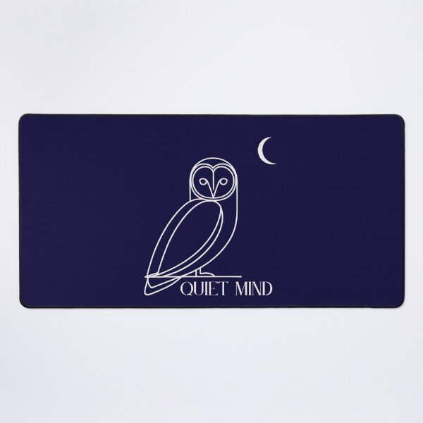 Item preview, Owl design for quiet mind concept designed and sold by anytka.