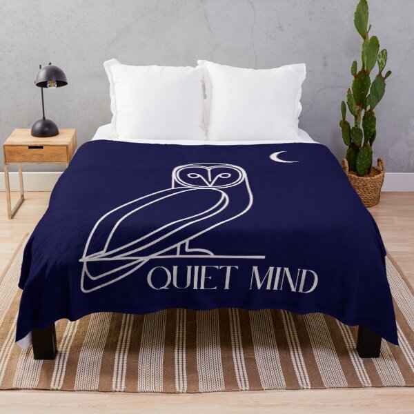 Item preview, Owl design for quiet mind concept designed and sold by anytka.