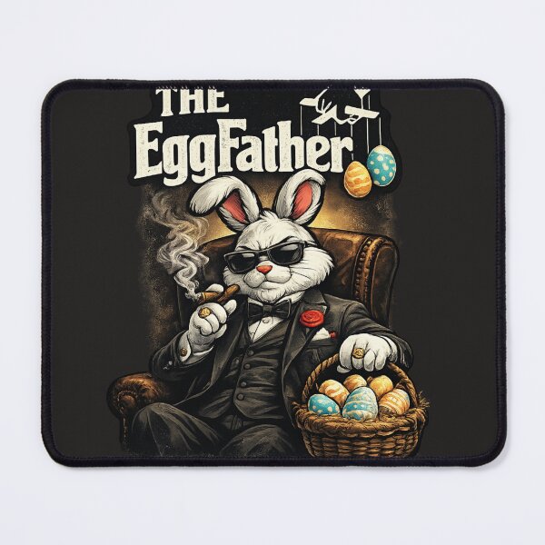 Item preview, EggFather Easter Bunny Mob Boss designed and sold by Shirtaholism.