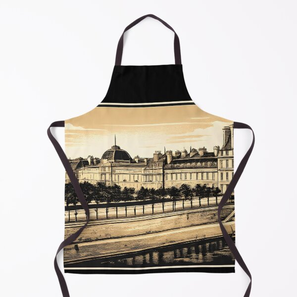 Item preview, Tuileries Palace Paris - Demolished 1883 | Risograph Duotone Art designed and sold by WAUZ.