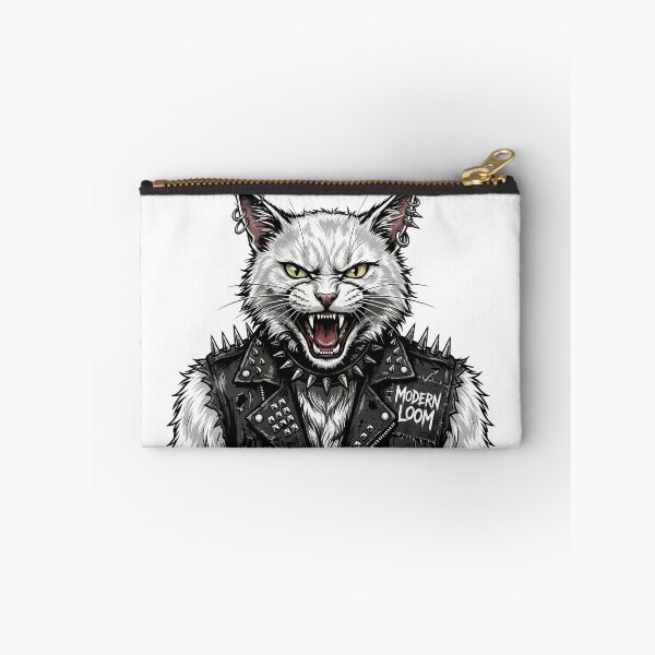 Item preview, Riot Neko: Hissing Maine Coon Punk designed and sold by ModernLoom.