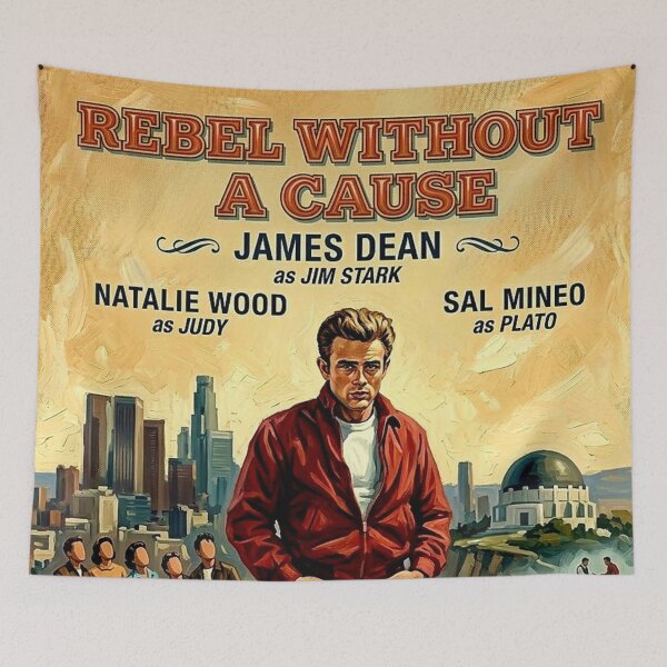 Item preview, Vintage Cinema Art: Rebel Without a Cause (1955) designed and sold by Art's Diner.