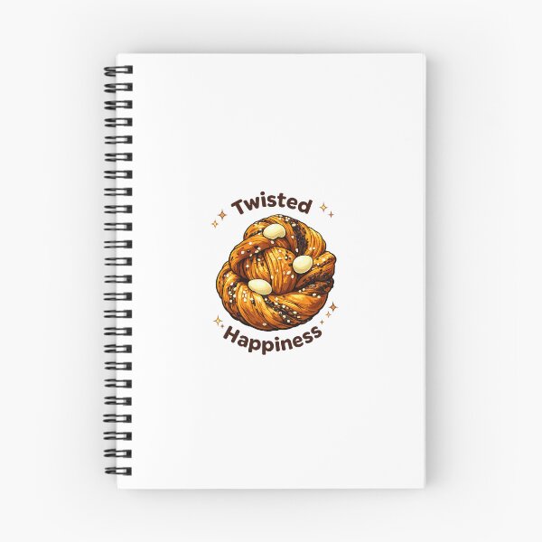 Item preview, Pastelería Twisted Happiness: Pegatina estética de bollo de panadería designed and sold by .onemoredesign..