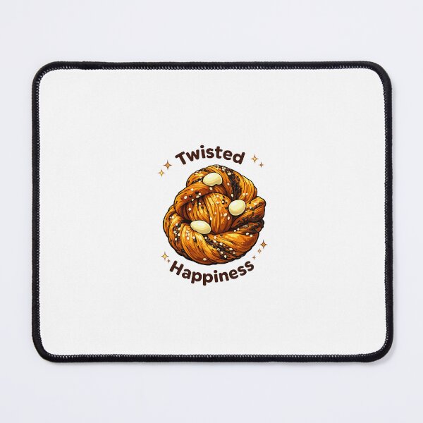 Item preview, Twisted Happiness Pastry – Cute Bakery Bun Aesthetic Sticker designed and sold by .onemoredesign..