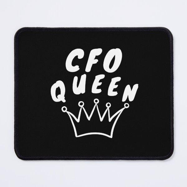 Item preview, CFO Queen – Chief Financial Officer Leadership Design designed and sold by DesignsVault.