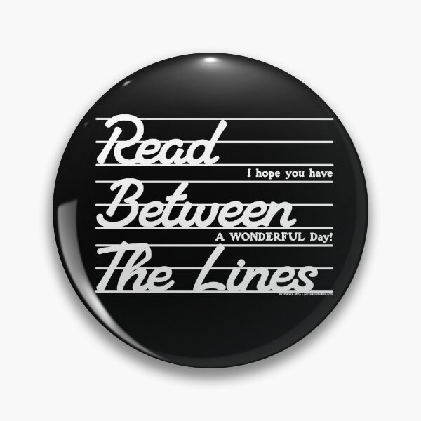 Item preview, Wonderful Day - READ BETWEEN THE LINES designed and sold by potluck.