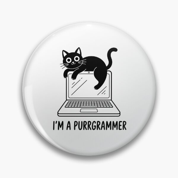Item preview, I'm a Purrgrammer' designed and sold by jkrphoto.