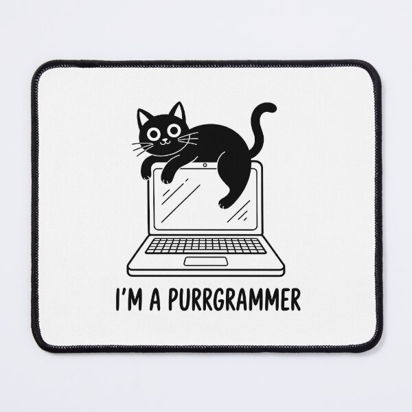 Item preview, I'm a Purrgrammer' designed and sold by jkrphoto.