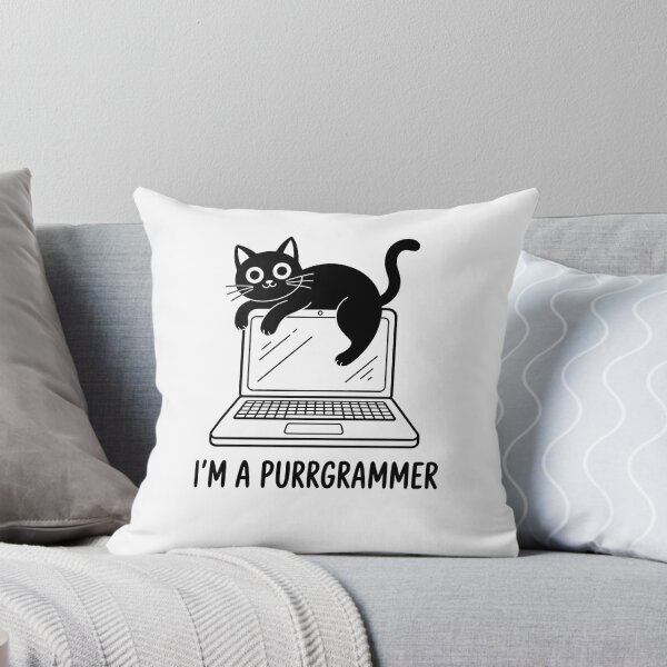 Item preview, I'm a Purrgrammer' designed and sold by jkrphoto.