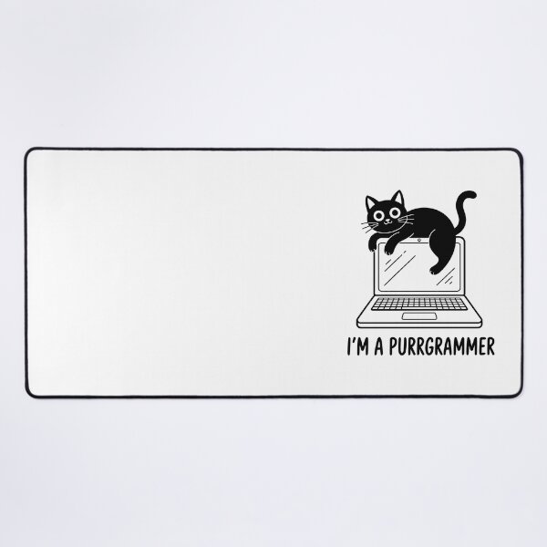 Item preview, I'm a Purrgrammer' designed and sold by jkrphoto.