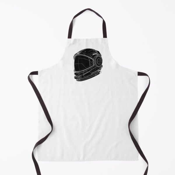 Item preview, Astronaut Helmet Bold Silhouette | Geometric Sci-Fi Black Art designed and sold by TypoArtPrints.