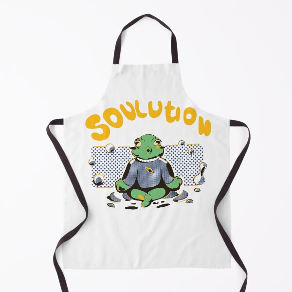 Item preview, Soulution Meditation Frog – Funny Zen Frog Retro Illustration designed and sold by Loneliillustrat.