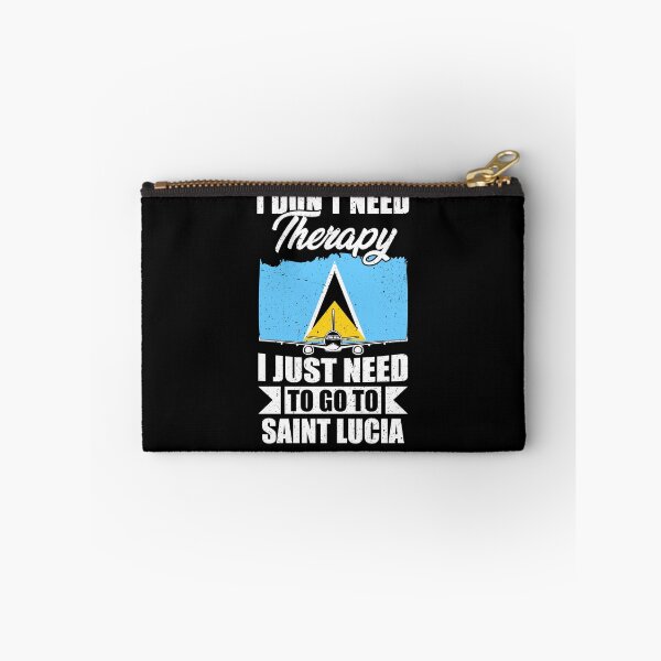 Item preview, I Don't Need Therapy I Just Need to Go to  Saint Lucia designed and sold by GabbyKash.