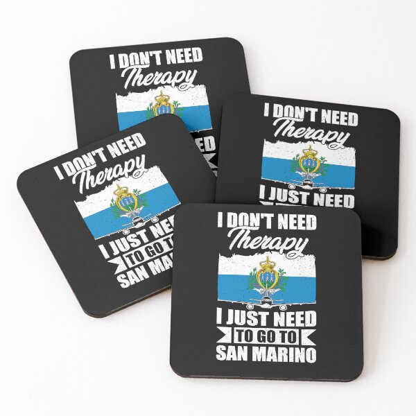 Item preview, I Don't Need Therapy I Just Need to Go to San Marino designed and sold by GabbyKash.