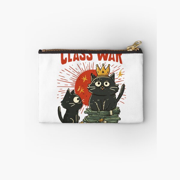Item preview, No War But Class War Political Cat Design designed and sold by Region.