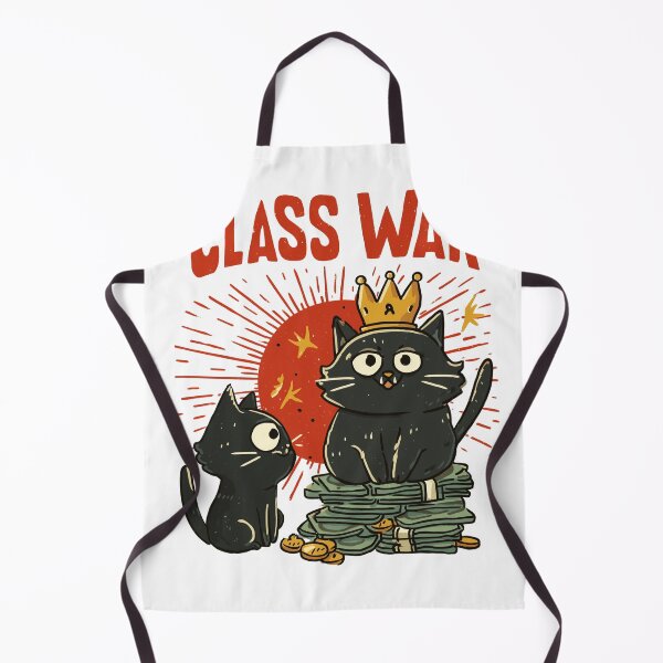 Item preview, No War But Class War Political Cat Design designed and sold by Region.