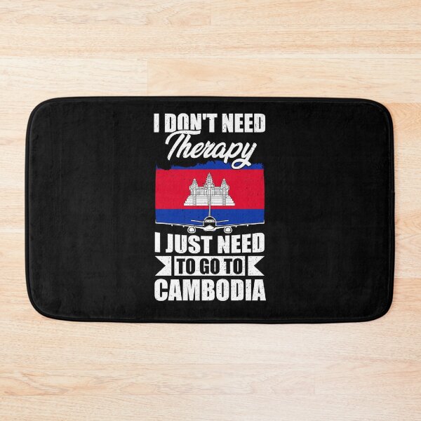 Item preview, I Don't Need Therapy I Just Need to Go to Cambodia    designed and sold by GabbyKash.